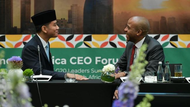 Gibran Bahas Investasi hingga Visa di Indonesia-Africa CEO Forum 2025