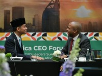 Gibran Bahas Investasi hingga Visa di Indonesia-Africa CEO Forum 2025