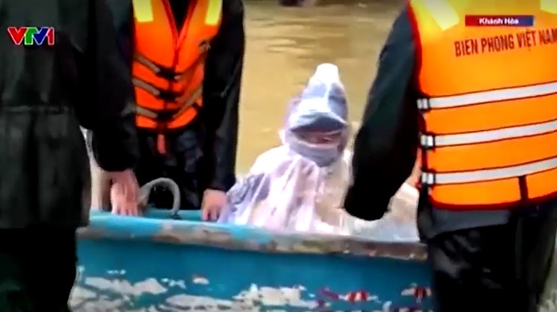 Banjir Vietnam. (VTV via Reuters)