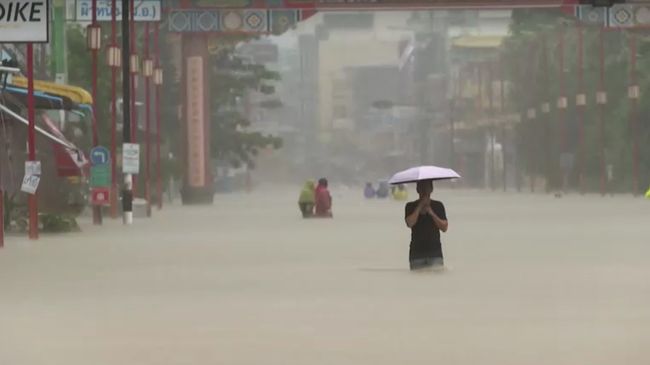 Thailand Darurat Banjir, Pemerintah Evakuasi Warga