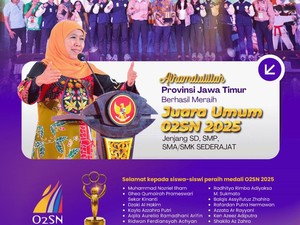 Jatim Juara Umum O2SN 2025, Khofifah Puji Ekosistem Pendidikan Jatm