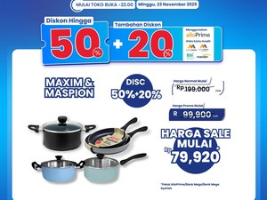 Peralatan Masak Diobral Murah di Transmart Full Day Sale