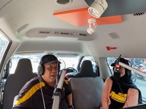 Diskominfo Kabupaten Bogor Kampanye Layanan 112-Bawa OB Van Radio ke CFD
