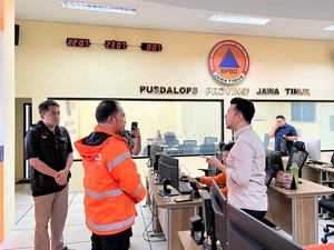 Emil Sidak Pusdalops BPBD Jatim, Pastikan Kesiapsiagaan Hadapi Bencana