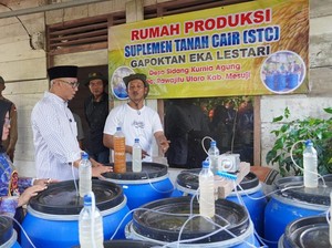 Tinjau Pembuatan POC, Gubernur Lampung: Kita Ingin Petani Makmur