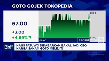 Video: Hans Patuwo Dikabarkan Jadi CEO, Harga Saham GOTO Melejit!