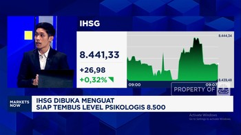 Video: IHSG Dibuka Menguat, Siap Tembus All Time High Baru di 8.500