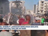 Video: Israel Hampir 500 Kali Langgar Gencatan Senjata