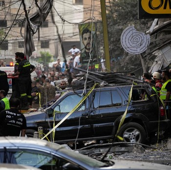 Potret Israel Serbu Markas Bos Hizbullah di Lebanon, Korban Berjatuhan