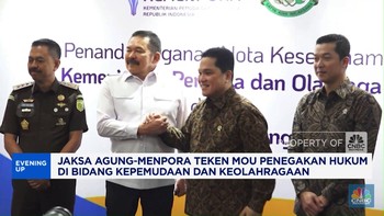 Video: Jaksa Agung -Menpora Teken MoU Penegakan Hukum