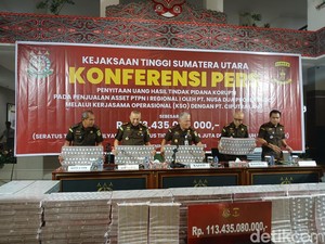 Kejati Sumut Sita Uang Rp 113,4 M Kasus Jual Beli Aset BUMN ke Ciputra Land