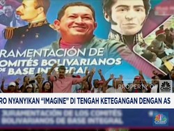 Video: Maduro Nyanyikan "Imagine" di Tengah Ketegangan Dengan AS