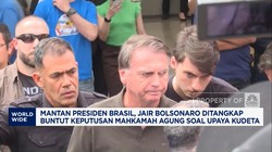 Video: Mantan Presiden Brasil Ditangkap Soal Kasus Upaya Kudeta