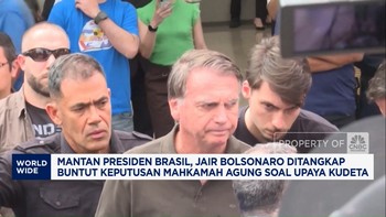 Video: Mantan Presiden Brasil Ditangkap Soal Kasus Upaya Kudeta