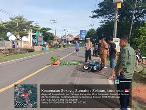 Pelajar di Muba Tewas Usai Tabrakan dengan Truk, Sopir Melarikan Diri