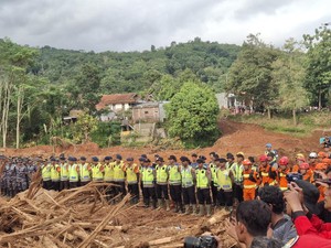 Pencarian Usai, Polresta Cilacap Fokus Pulihkan Korban Longsor Cibeunying