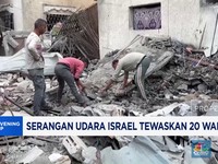 Video: Serangan Udara Israel Tewaskan 20 Warga Gaza