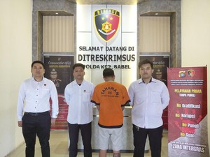 Penyebar Video Asusila di Babel Ditangkap di Sulteng, Motifnya Sakit Hati