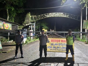 Jalur Cangar Ditutup, Akses Batu-Mojokerto Tak Bisa Dilalui hingga Asesmen