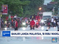 Video: Banjir Landa Malaysia, 18.000 Warga Mengungsi