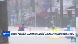 Video: Banjir Melanda Selatan Thailand, Sejumlah Provinsi Tergenang