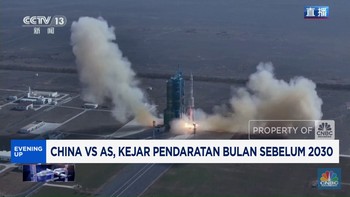 Video: China Vs AS, Kejar Pendaratan Bulan Sebelum 2030