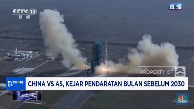 Video: China Vs AS, Kejar Pendaratan Bulan Sebelum 2030