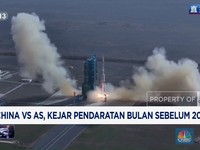 Video: China Vs AS, Kejar Pendaratan Bulan Sebelum 2030