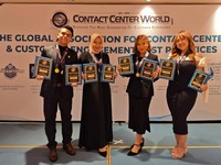 CC PLN 123 Raih 8 Penghargaan Global Contact Center World di Yunani