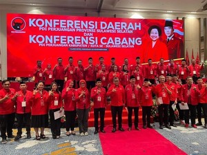 Daftar Pengurus Baru PDIP Sulsel: Ridwan Wittiri Ketua, Danny Pomanto Bappilu