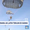 Video: Pasukan Lintas Udara AS Latih Terjun di Hawai