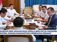 Video: Prabowo Beri Arahan BRIN Untuk Capai Swasembada