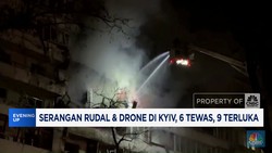 Video: Serangan Rudal & Drone di KYIV, 6 Tewas, 9 Terluka