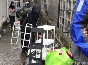 Tanah Bergerak di Ngarai Sianok Bukittinggi, 68 Orang Diungsikan