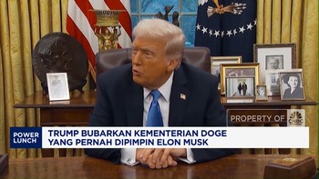 Video: Trump Bubarkan Kementerian Doge Yang Pernah Dipimpin Elon Musk