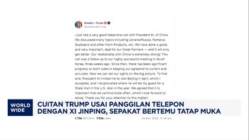 Video: Trump Klaim Ada Kesepakatan Baik Usai Telepon dengan Xi