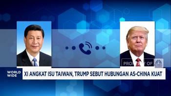 Video: Xi Bahas Taiwan, Trump Tegaskan Hubungan AS-China Kuat