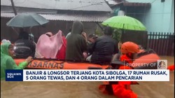 Video: Banjir dan Longsor di Sibolga, 5 Tewas dan 4 Orang Dicari