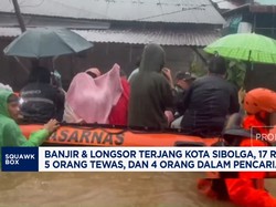 Video: Banjir dan Longsor di Sibolga, 5 Tewas dan 4 Orang Dicari