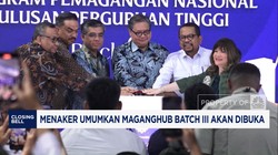 Video: Menaker Umumkan Maganghub Batch III Akan Dibuka