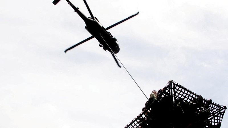 Hujan deras menyebabkan banjir di negara bagian utara Malaysia, yang berbatasan dengan Thailand, di Kangar, Malaysia, Rabu (26/11/2025). (via REUTERS/Royal Thai Navy)