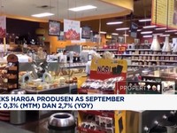 Video: Biaya Impor Naik, Indeks Harga Produsen AS September Naik 0,3%