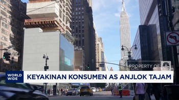 Video: Keyakinan Konsumen AS Merosot Tajam