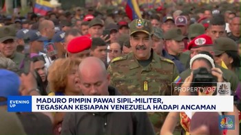 Video: Maduro Pimpin Pawai Sipil-Militer, Venezuela Hadapi Ancaman