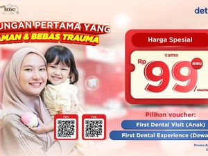 Senyum Sehat Harga Hemat! Promo First Dental Visit dari Medikids & MHDC Clinic