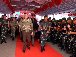 Perkuat Kalimantan, Menhan Bangun Rindam Tambun Bungai di Palangka Raya