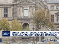 Video: Polisi Prancis Ringkus 4 Pelaku Baru Perampokan Louvre