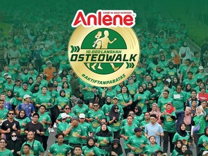 Anlene Osteowalk 1.000 Langkah Hadir Lagi, Kini Sambangi Kota Surabaya