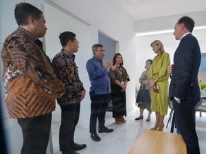 Ratu Belanda Apresiasi Inovasi BTN Bayar Cicilan KPR Pakai Sampah