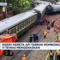 Video: Ngeri! Kereta Api Tabrak Rombongan Orang, 11 Tewas Mengenaskan
